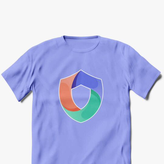 Purple T-Shirt with Logo